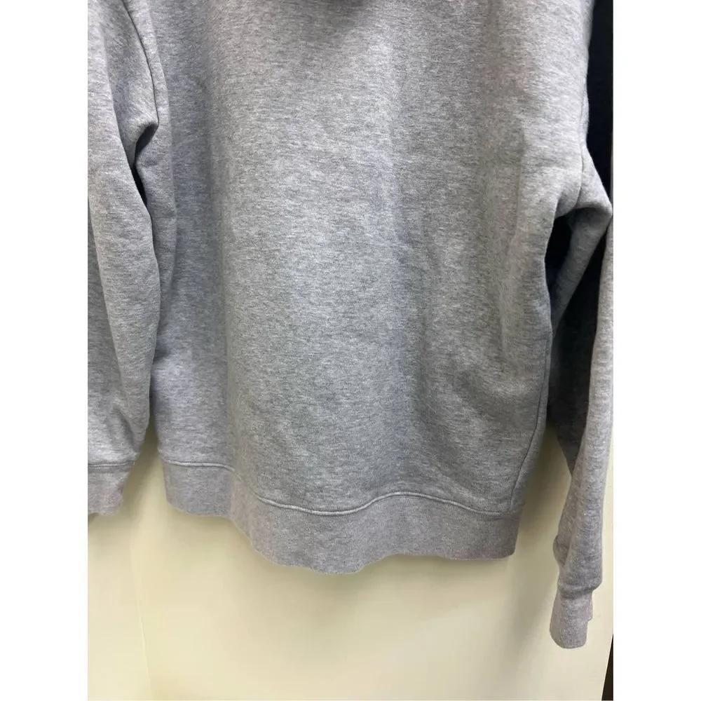 Adidas Gray 08 KU Jayhawks Basketball FedEx Orange Bowl Hoodie Men's Size Medium